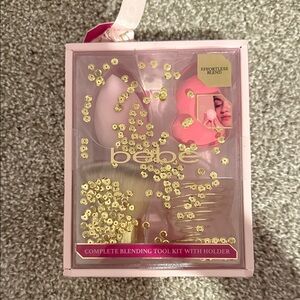 Bebe Gold and Pink Blending Tool Kit